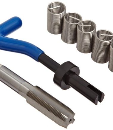 E-Z Lok EK31420 Helical Threaded Insert Kit, 304 Stainless Steel, 5/8"-18 Thread Size, 1.250" Installed Length (Pack of 5)