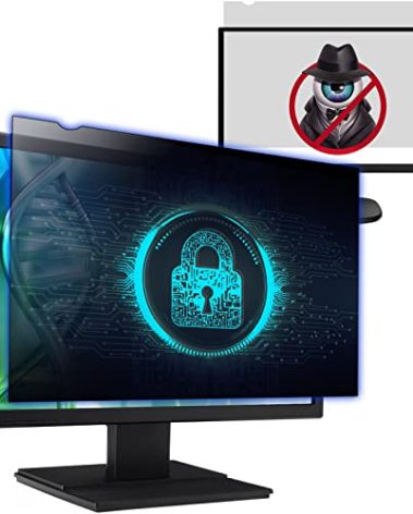 Izmapaic Computer Privacy Screen Filter for 24 Inch 16:9 Widescreen Monitor, Anti-Spy/Anti Glare Protector Office Accessories - WxH: 20 15/16" x 11 13/16" (532mm x 299mm) (Not for 24" 16:10)