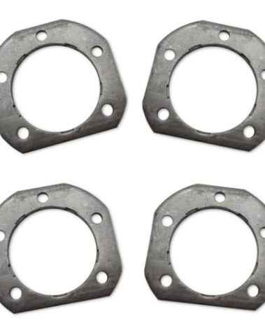 BBMTA Replacement Trailer Brake Backing Plate Flange 5200 7000 6000# Axle 3-1/8" Hole 5 Bolt Bracket (4 Pack)