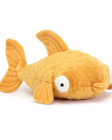 Jellycat Gracie Grouper Fish Stuffed Animal, 10 inches - Ocean & Sea Plush Toy - Classic Children's Gift