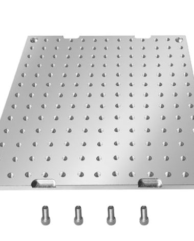 10" x 10" x 1/2" MIC 6 Aluminum Fixture / Sacrificial Plate, Mini Pallet