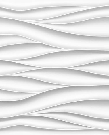 STICKGOO Wave Wall Panels for Interior Wall Decor, White 3D Wall Panels Accent Wall, Paintable 3D Wall Decor Covering Panels for Living Room Bedroom, Pack of 12 Tiles