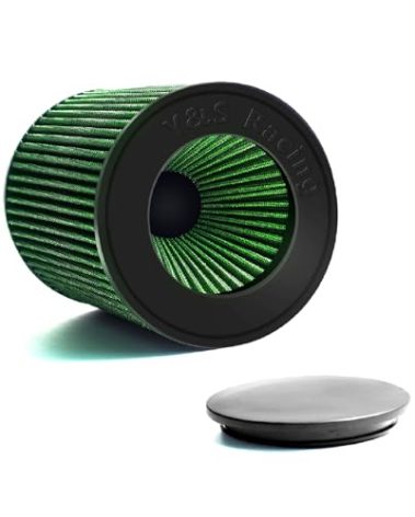 STRECOS High Performance Air Filter Intake Compatible With 2009-2018 Ford Focus ST RS Accessories, Air Intake Filter, Green Colour Engine Air Filter
