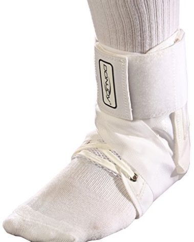 DonJoy Stabilizing Pro Ankle Support Brace - For Acute Sprains, Chronic Ankle Sprains, Injury Prevention - White, Large