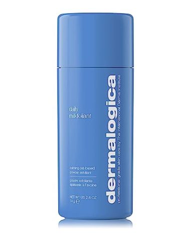 Dermalogica Daily Milkfoliant, Face Exfoliator, Powder Scrub Exfoliant with AHA and BHA - Calming, Polishing and Hydrating Skin, Oat-Based, Vegan Product, 2.6 fl oz