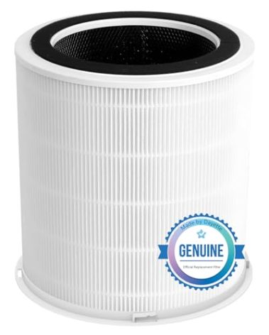 Original H14 Replacement Filter Compatible with DAYETTE Air Purifier AP401 AP402, 4-in-1 H14 Grade True HEPA, High-Efficiency Activated Carbon