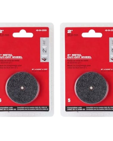 Fits Milwaukee 49-94-2000 2" Metal Cut Off Wheel 5 Pack