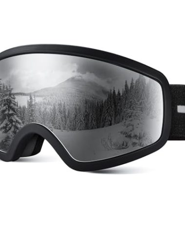LOEO Kids Ski Goggle, Snow Ski Goggles for Kids Youth Teens Boys and Girls from 5-14