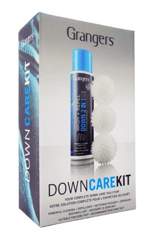 Grangers Down Care Kit with Wash + Repel for Down 2 In 1 (10 oz) and 3 Reusable Dry Balls To Restore Down Loft"