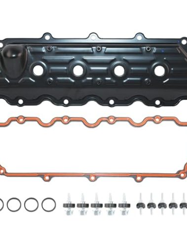 XUNUOPARTS Valve Cover Compatible with 2004-2005 Ford Excursion F-250 F-350 F-450 F-550 6.0L Replace# 4C3Z6582BA 4C3Z-6582-BA 264-997