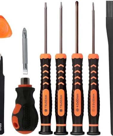 Cleaning Repair Tool kit for PS5 PS4 PS3,UYXiNONE T6 T8 With crossed screwdriver 2.0/4.0 for xbox one/series X,and also for sony Playstation 4 Main,Repair and Dust Removal