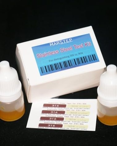 Stainless Steel Test Kit for Differentiating 316/304 [Packaging Upgraded 2025]