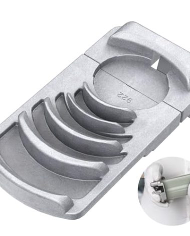 Deburring Tool for Plastic Pipe, Professional PVC Pipe Reamer Deburrs Six Pipe Sizes: 1 1/4-Inch - 4-Inch, Effective Pipe Reamer Deburring Tool for PVC Pipe Reamer w/Sharp Blade, PVC Chamfer Tool