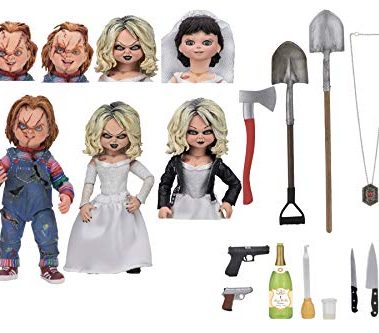 NECA - Bride of Chucky - 7" Scale Action Figure - Ultimate Chucky & Tiffany 2-Pack
