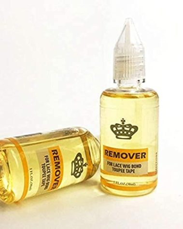 Fast Acting Remover for Tape-in Hair Extensions, Wig Glue, and Double-Sided Extension Tape (One Bottle)