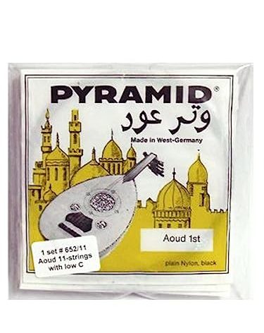 Pyramid Oud Strings 11 String Set Aoud Strings Set Model 652/11 Low c