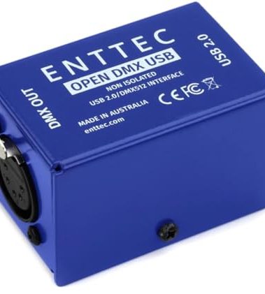 Enttec Open DMX USB 70303 Lighting Interface - Open Source/Hardware Only - Entry Level Model