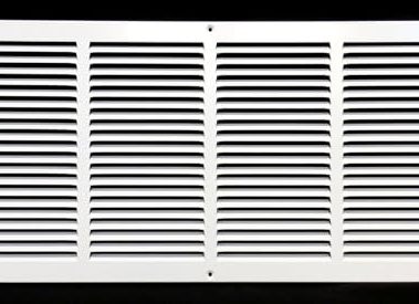 24"w X 12"h Steel Return Air Grilles - Sidewall and Cieling - HVAC Duct Cover - White [Outer Dimensions: 25.75"w X 13.75"h]