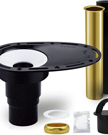 Upgrade Freestanding Tub Drain Rough-in Kit for Freestanding Bathtub, with Brass Pipe and ABS Pipe - CUPC Certification