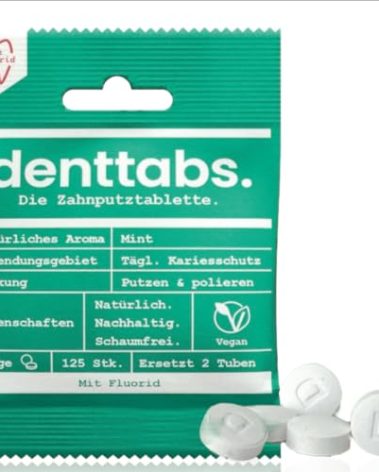 Denttabs tablets for teeth cleaning 125 pc.