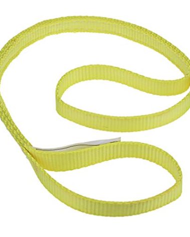 uxcell 3 feet Lifting Straps 2200 lbs Lift Sling Tow Rope Eye to Eye Webbing Sling Forklift Truck for Tree Work Moving Furniture