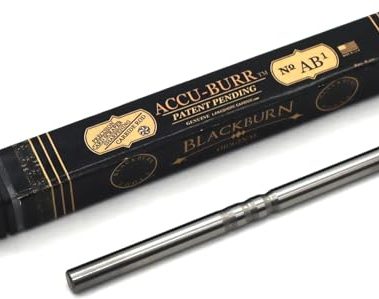 Accu-Burr™ AB-1 Dual-Sided Card Scraper Burnisher 3/16” Diameter x 3” Long Solid Carbide Rod