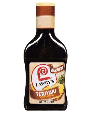 Lawry's Teriyaki With Pineapple Juice Marinade, 12 fl oz