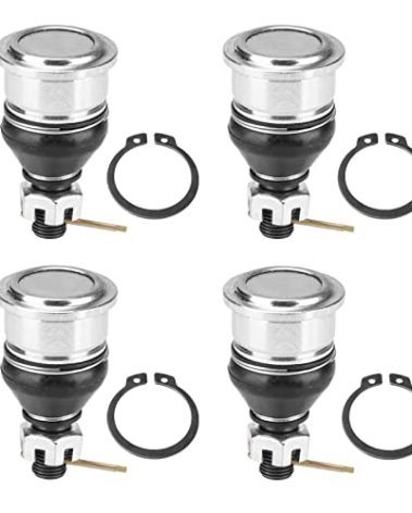 Upper Lower Ball Joints Fit for Yamaha Grizzly 550/700, Kodiak 450/700 EPS 4WD 2013 2014 2015 2016 2017 2018 2019 2020 2021 2022 for 3B4-23579-00-00, 3B4-23579-01-00 - 4 Pcs