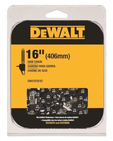 Dewalt Chain Replacement CHN Saw 16IN DWO1DT616T