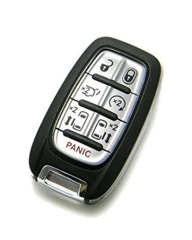 Mopar OEM 7-Button Smart Proximity Key Fob for Chrysler Pacifica & Voyager (2017-2022), Plastic, Compatible with Vans