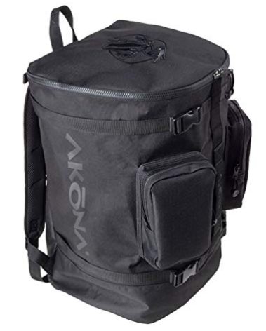 AKONA Globetrotter All-in-One Carry-On Backpack - Black