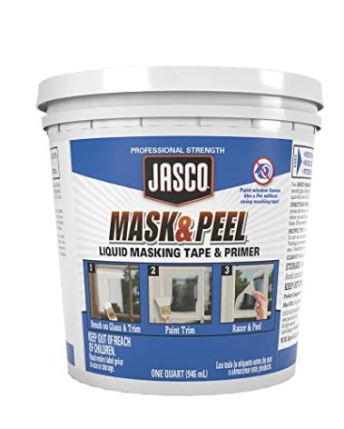 JASCO Liquid Mask & Peel, Liquid Masking Tape, 1 Quart