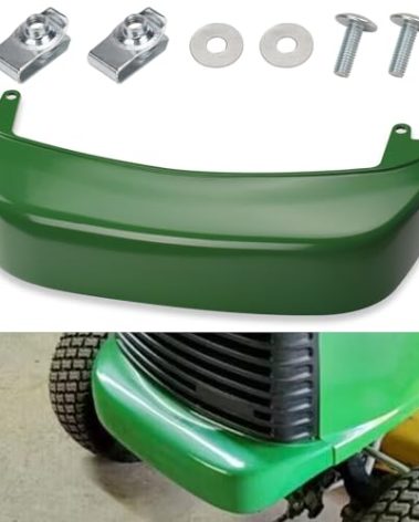 Haiouus M140670 Front Bumper Compatible With J-ohn D-eere LX255 LX266 LX277 LX279 LX280 LX288 LX289 GX255 GT225 GT235 GT235E GT245 Install hardware with