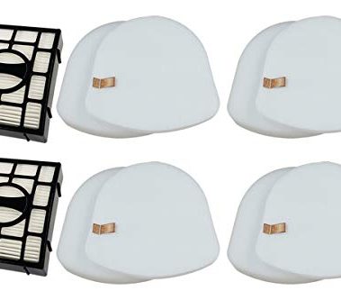 Dttery ZU561 UV730 Filters Replacement for Shark ZU560 ZU660 UV650 UV725 ZD201 ZD400 CU530 Rotator Navigator Lift-Away Upright Vacuum Part XFFK560 XHEPA560 XFFKZD400 XHFZD400, 4 Foam, 4 Felt, 2 HEPA