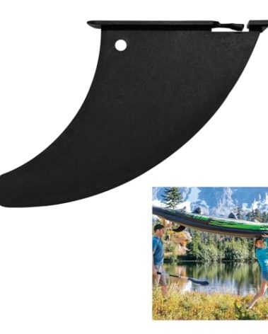 Ctuoptuo 12181 Skeg Fin Rudder, Replacement Fin for Intex Inflatable Kayak Boats, Fits Intex Kayak-Challenger K1(68305EP),Challenger K2 (68306EP),Explorer K2 (68307EP),Excursion Pro (68309EP)
