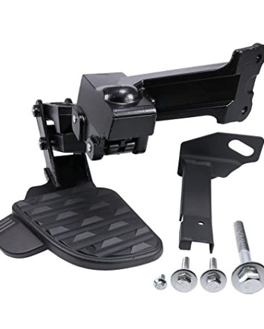 Rear Corner Bed Step Replacement for Dodge Ram 2500 3500 2019 2020 2021 2022 Replaces 82215842AH 82215842AD 82215842AE 82215842AC 82215842AG 82215842AF Bedstep Retractable Bumper Truck Tailgate Step