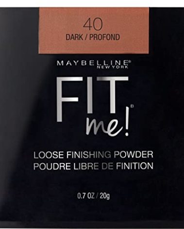 Maybelline Fit Me Loose Setting Powder, Face Powder and Finishing Makeup, Dark, 1 Count