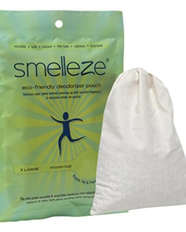 Smelleze Reusable Elderly Odor Eliminator & Nursing Home Room Deodorizer Pouch - Works for all Old Age, Sick, Nursing Home, Hospices, Urine, and Feces Smell, 150 Sq. Ft. Coverage