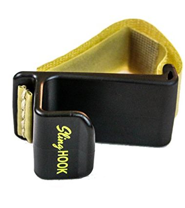 SlingHook Universal slingclip for Backpack Shoulder Straps, fits Any Pack, fits Any Sling, Hands Free Hiking, Simple Fast Installation, Doubles as Tactical Sling Support