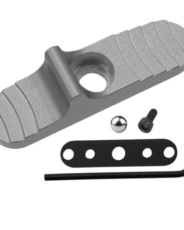 XXTACMM Enhanced Slide Safety for Mossberg 500 590 835 930 Shockwave Accessories Aluminum 5 Color Option (Silver)