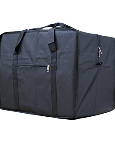 Extra Large Foldable Duffel Bag for Travel – Heavy-Duty Cargo Bag with Zippers & Reinforced Handles, TSA Approved, Water-Resistant size 25x19.5x13, TSA Aprove, load up to 50 lb