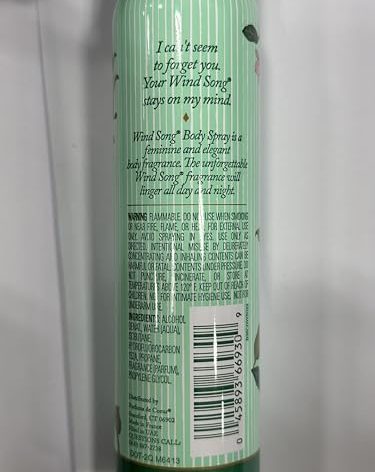 WIND SONG BODY SPRAY - PACKAGE OF 3