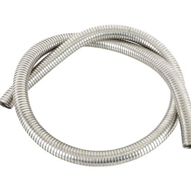 TORDXICS Universal stainless steel Exhaust Flex Pipe Flex Tube-72" 6 Feet Length 1.25" ID