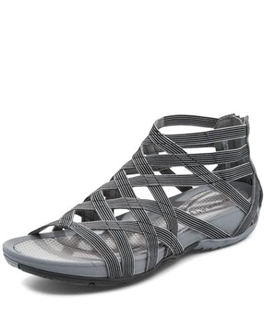 BareTraps Women's Samina Gladiator Sandal, Black, 8 US/8 M US