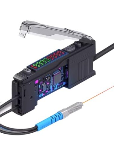 BOJKEON Optical Fiber Amplifier,FS-N13 Fiber Optic Sensor,Long-Distance Optical Communications Diffuse Induction Photoelectric Switch