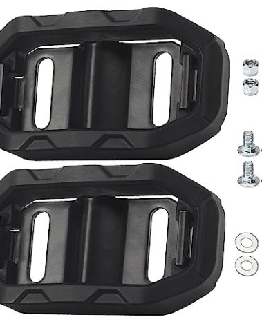 MWEDP 72603100 Snow Blower Skid Plate Shoes Black Height Adjust Skid Shoe Kit for A-riens 939003 921005 921006 926027 Snowblower, Replace 726003 72600300 (2 Pack)