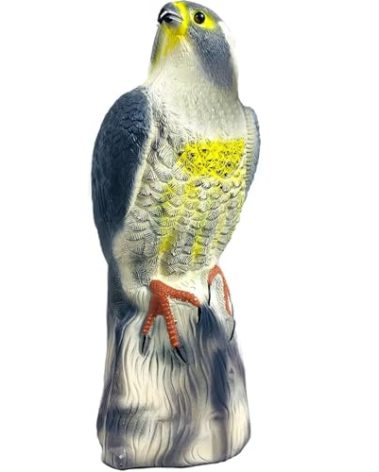 GiftExpress 16.5" Scarecrow Eagle Fake Hawk Decoy Statue, Pest Repellent, Bird Control, Garden Protectors, Outdoor Falcon Garden Décor, Eagle Repeller