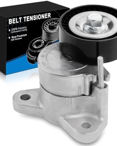 SZKAIDAG Belt Tensioner Assembly with Pulley for:-Jeep Patriot Compass for:-Dodge Avenger Journey Caliber for:-Chrysler 200 Sebring for:-Mitsubishi Lancer Outlander 2007-2020 2.0L 2.4L L4 OE# 39053