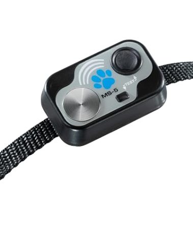 Genuine MS-5 Power Pet, Automatic Pet Door Collar by High Tech Pet Brand. Includes 2 Free Batteries