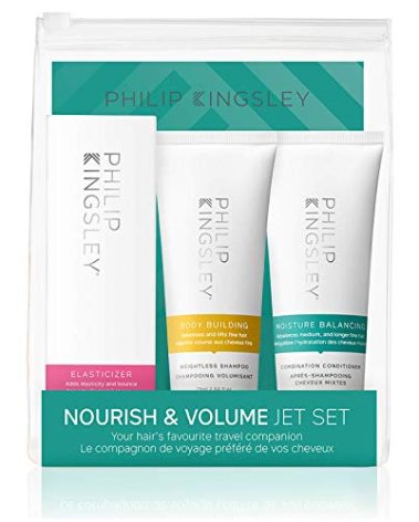 Philip Kingsley Haircare Travel Set: Volumizing Shampoo, Conditioner, and Deep-Conditioning Mask for Fine, Limp Hair - Adds Body and Shine